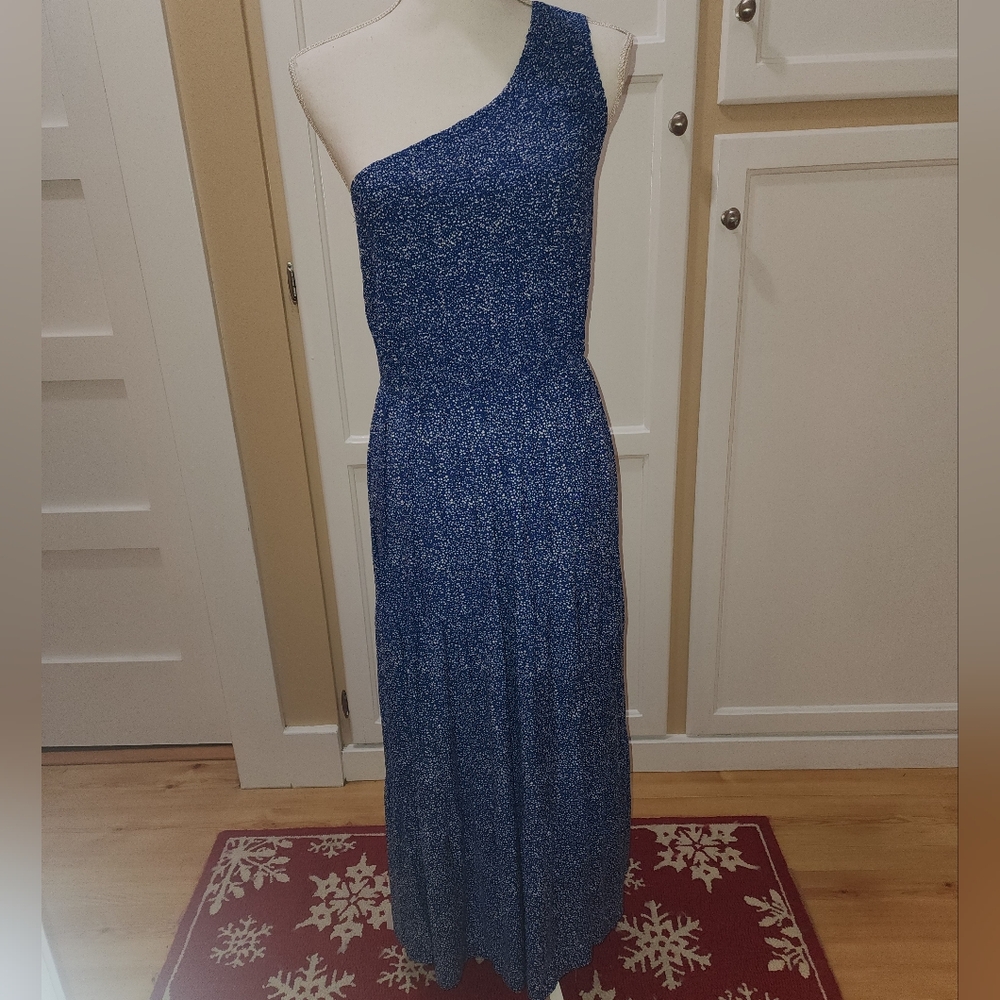 Zesica Women's Elegant Blue One-Shoulder Dress. NWT - Picture 10 of 13